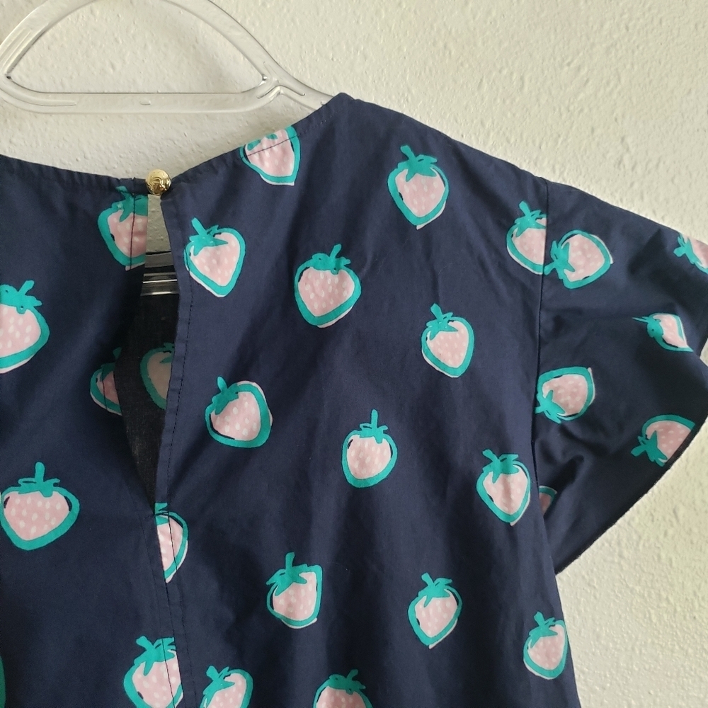 Draper James Strawberry Cloister Blouse - Picture 7 of 9